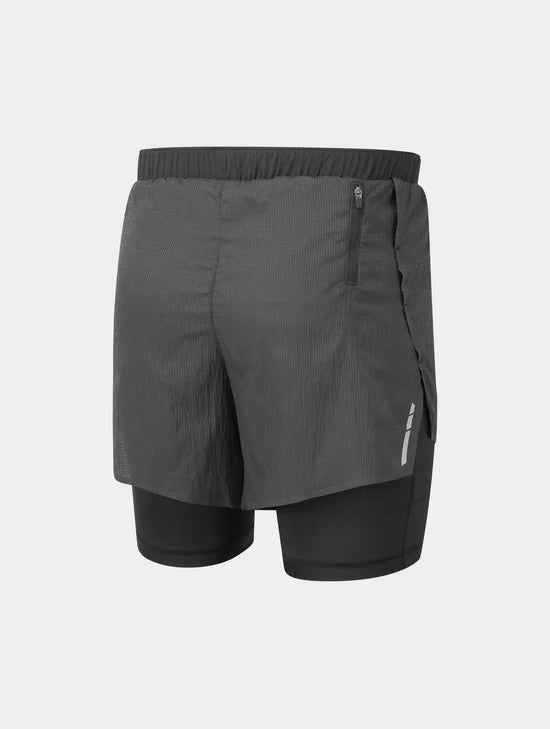Ronhill Tech Race Men's Twin Short - Bog Dog Running