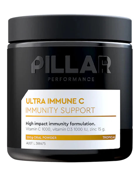 Pillar Performance Ultra Immune C 200g Tub Tropical - Bog Dog Running