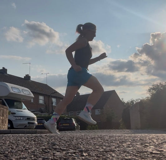 Runner training on a summer evening – marathon preparation tips from Bog Dog Running