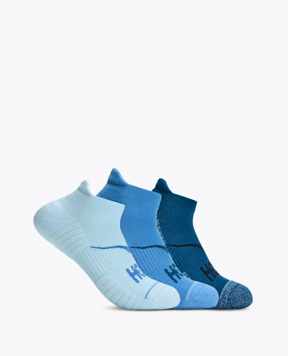 Hoka Unisex No-Show Run Sock 3-Pack
