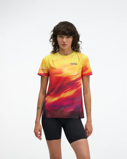 Hoka Race Day Women's Short Sleeve T-Shirt TR PRT