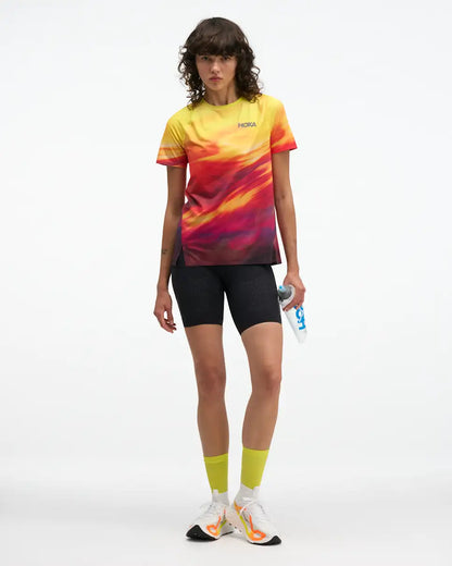 Hoka Race Day Women's Short Sleeve T-Shirt TR PRT