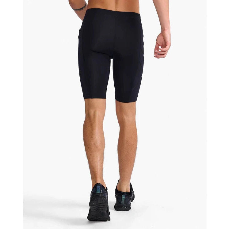 2XU Men's Core Compression Shorts Bog Dog Running