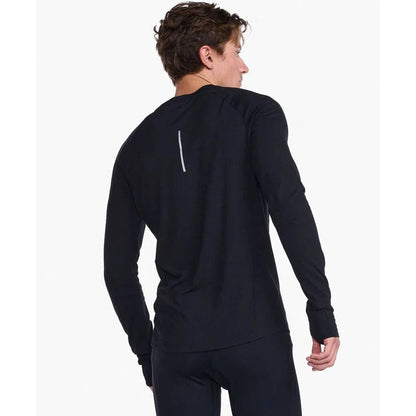2XU Men's Ignition Long Sleeve Baselayer Top Bog Dog Running
