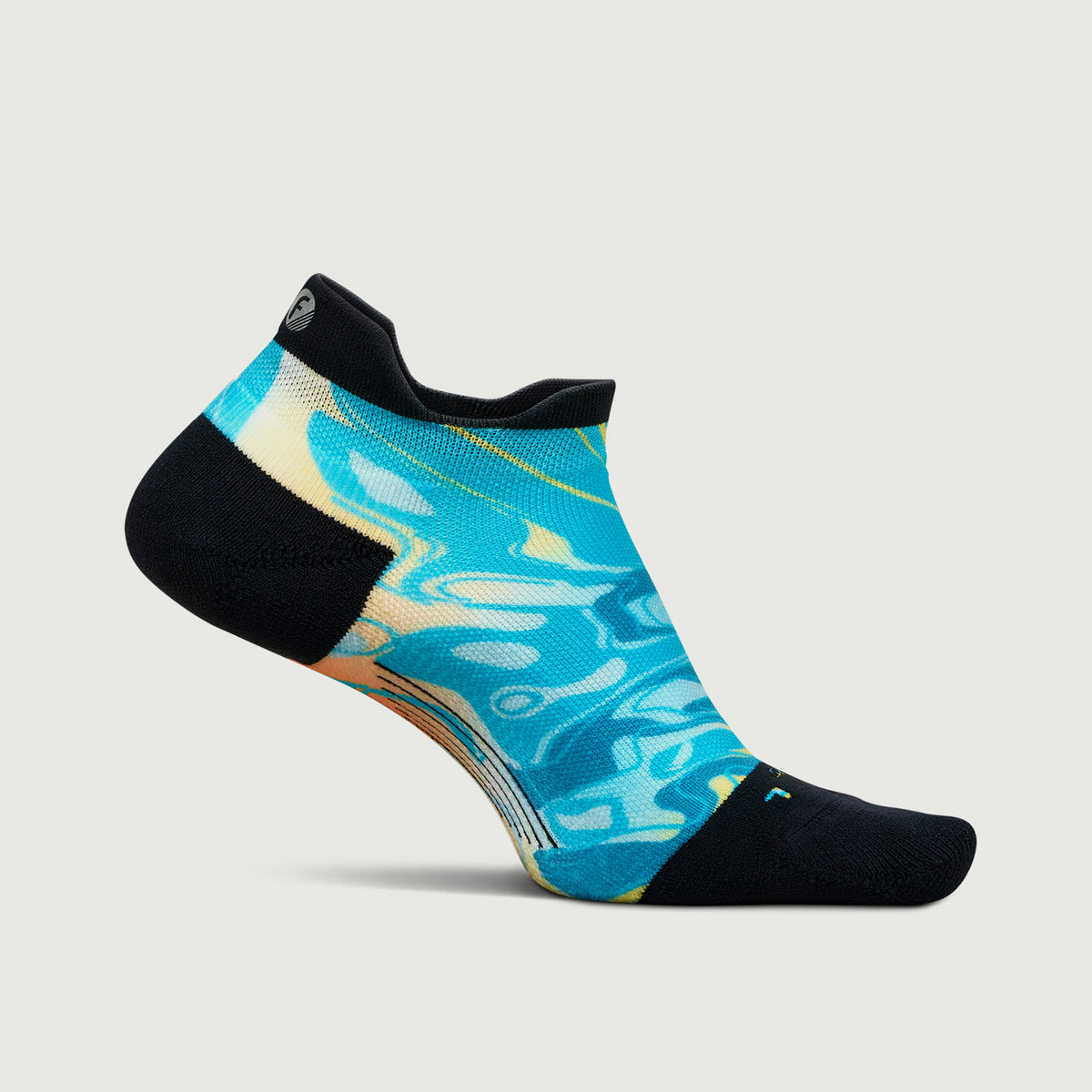 Feetures Elite Light Cushion No Show Socks - Bog Dog Running