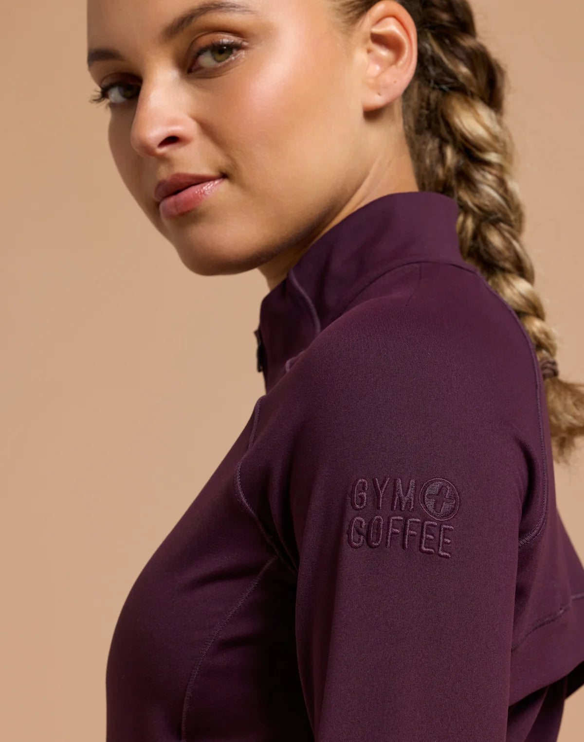 Gym+Coffee Relentless Full Zip Womens Jacket - Bog Dog Running