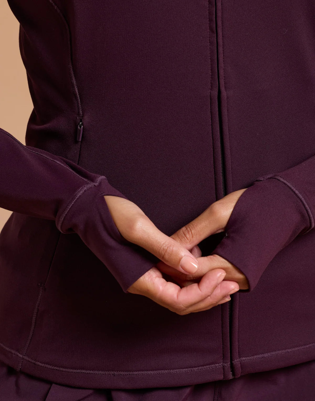 Gym+Coffee Relentless Full Zip Womens Jacket - Bog Dog Running