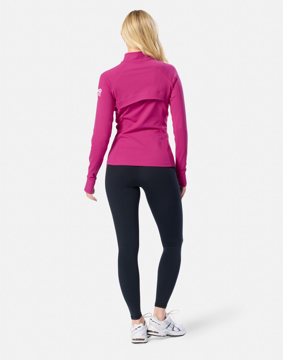 Gym+Coffee Relentless Full Zip Womens Jacket - Bog Dog Running