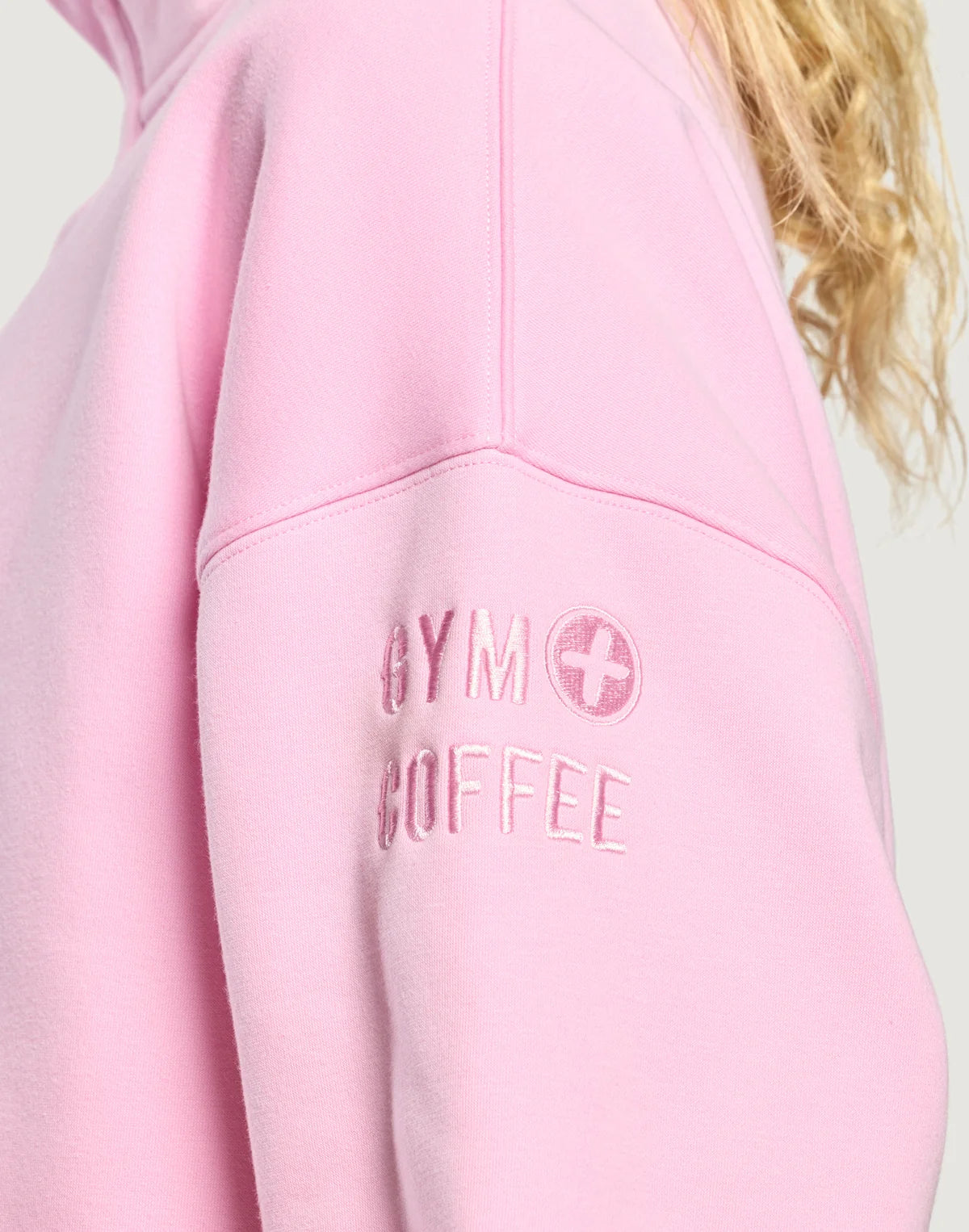 Gym+Coffee Daily Snap Collar Women's Sweatshirt