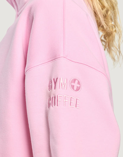 Gym+Coffee Daily Snap Collar Women's Sweatshirt