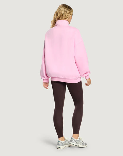 Gym+Coffee Daily Snap Collar Women's Sweatshirt