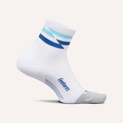 Feetures Elite Light Cushion Quarter Socks - Bog Dog Running