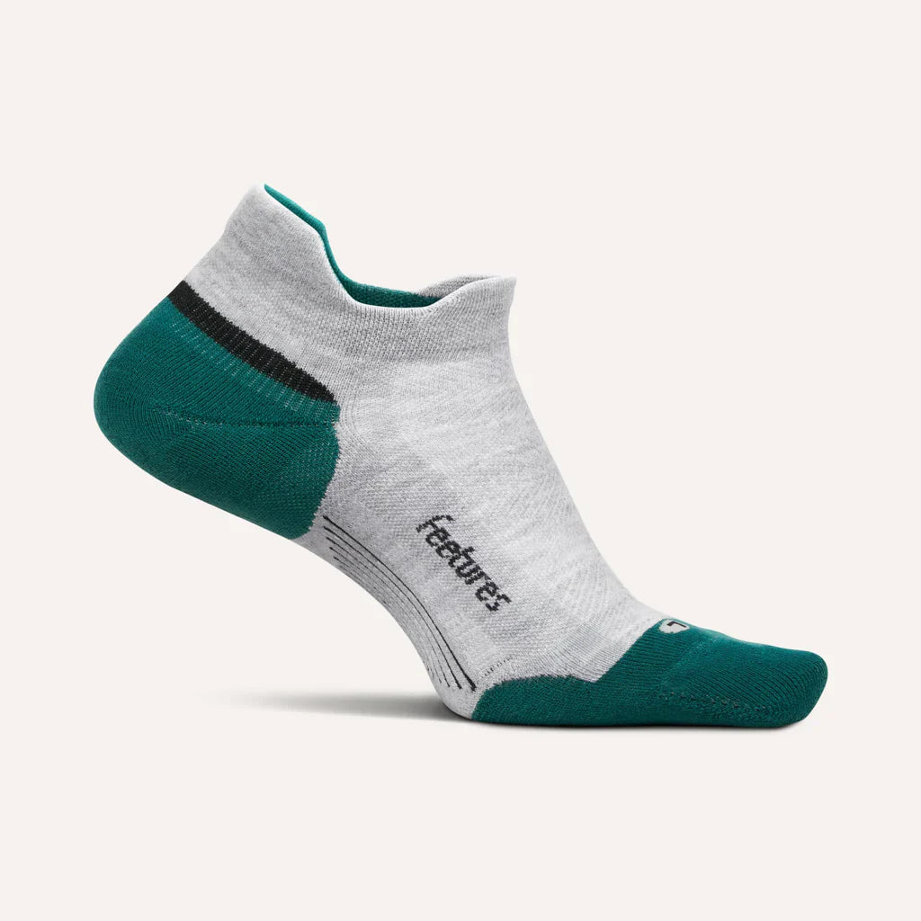 Feetures Elite Max Cushion No Show Socks - Bog Dog Running