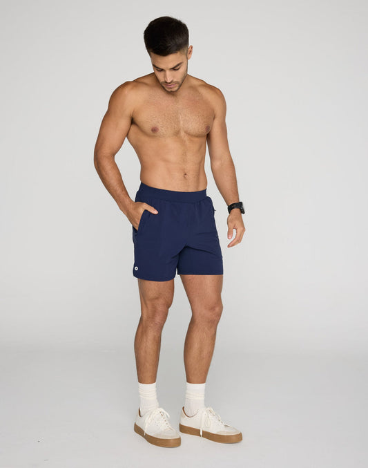 Gym+Coffee Essential 6" Mens Short - Bog Dog Running