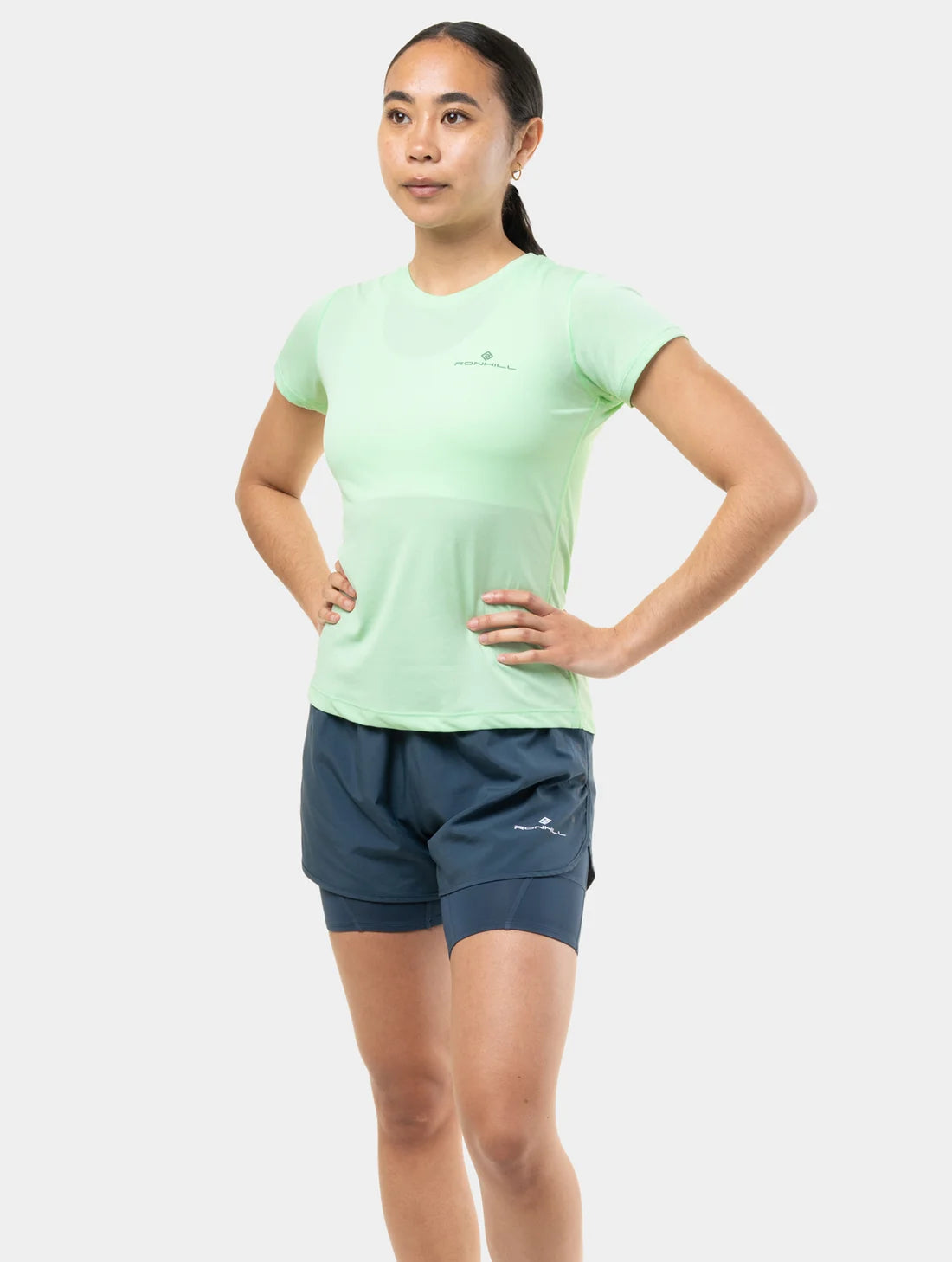 Ronhill Core Women's Twin Short - Bog Dog Running