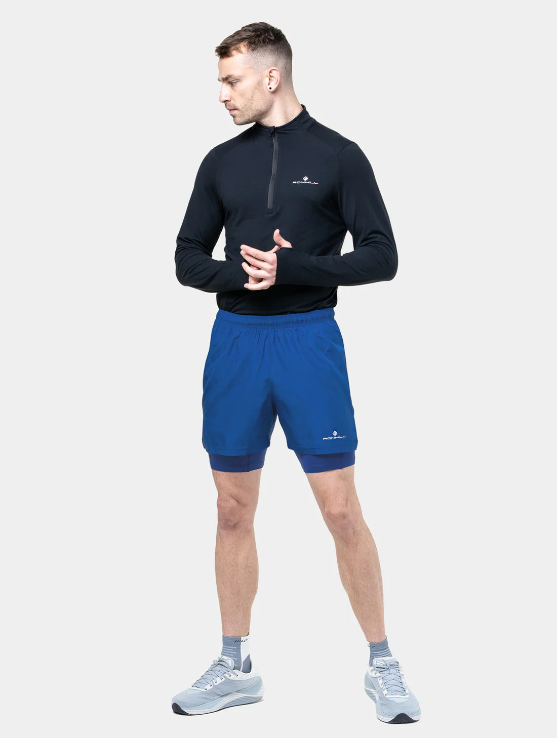 Ronhill Core 5" Men's Twin Short - Bog Dog Running