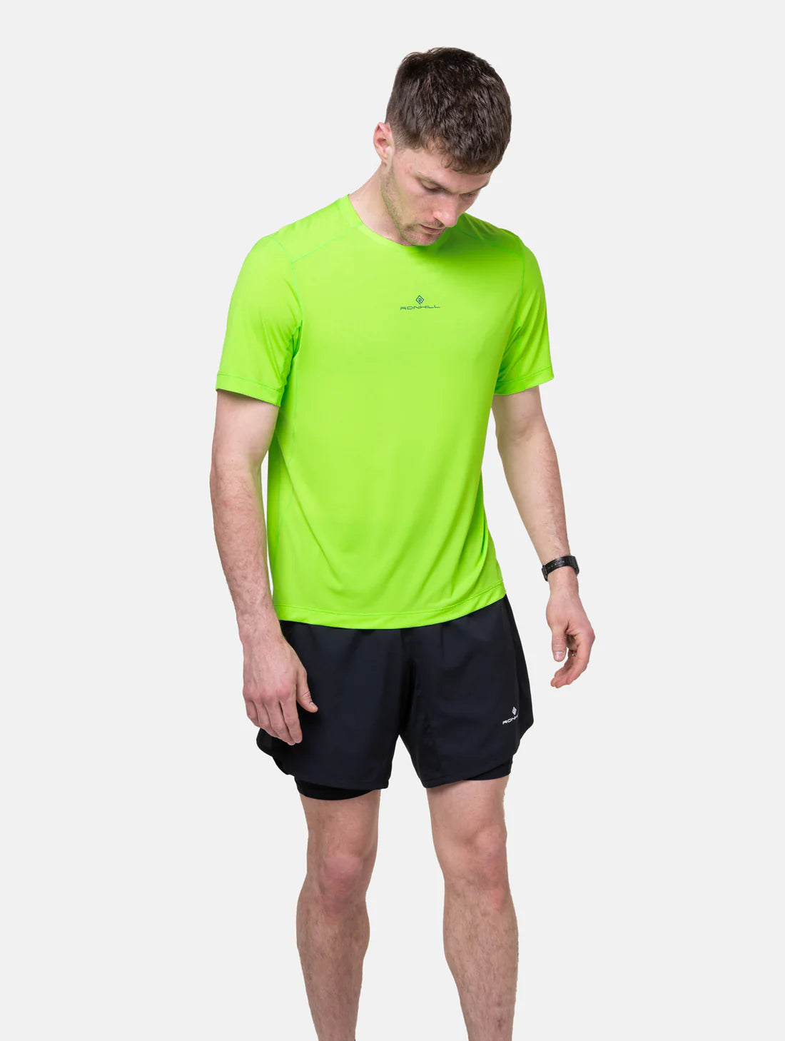 Ronhill Tech Short Sleeve Men's Tee - Bog Dog Running