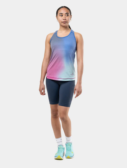 Ronhill Tech Golden Hour Women's Vest - Bog Dog Running