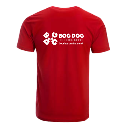 BogDog JNR Tech T-shirt - Bog Dog Running