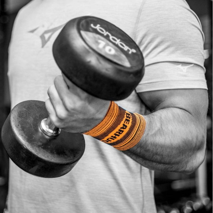 Bearhug Bamboo Wrist Compression Support Sleeve Bog Dog Running