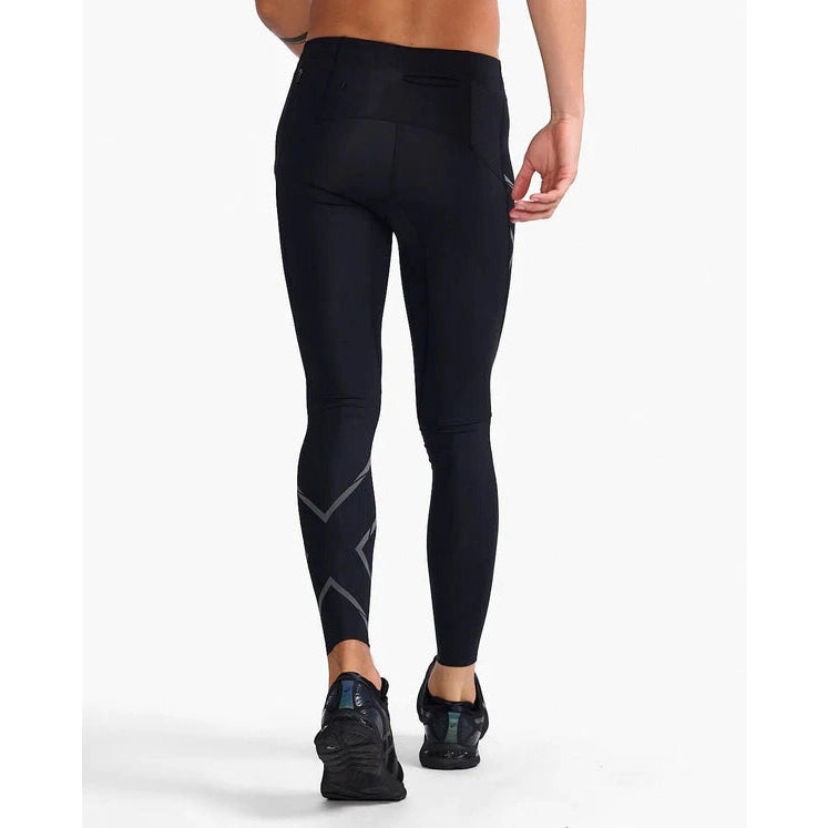 2XU Men's Light Speed Compression Tights Bog Dog Running