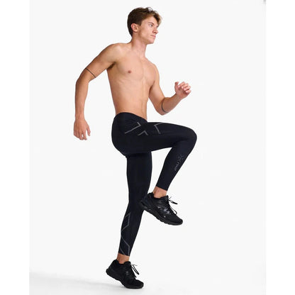 2XU Men's Light Speed Compression Tights Bog Dog Running
