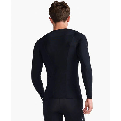 2XU Men's Compression L/S Baselayer Bog Dog Running