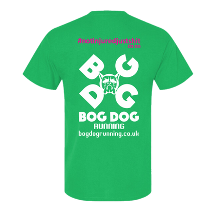 Bog Dog's Own #Notinjuredjustsh*t Unisex T-Shirt - Bog Dog Running