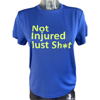 Bog Dog's Own #Notinjuredjustsh*t Women's T-Shirt - Bog Dog Running