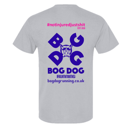 Bog Dog's Own #Notinjuredjustsh*t Women's T-Shirt - Bog Dog Running