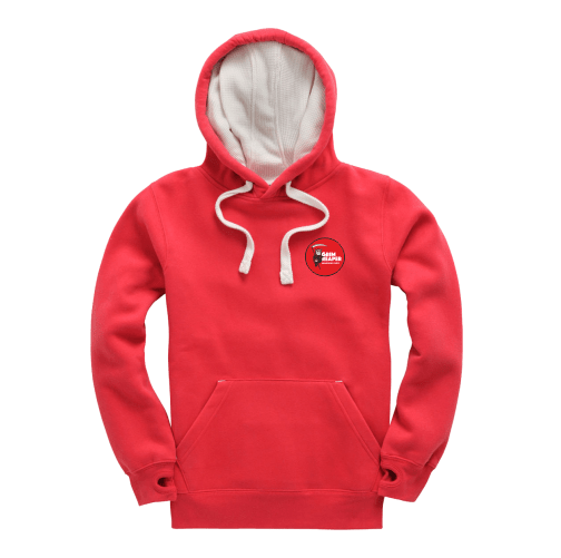 The Grim Reaper Ultra Premium Peach Finish Hoody - Bog Dog Running