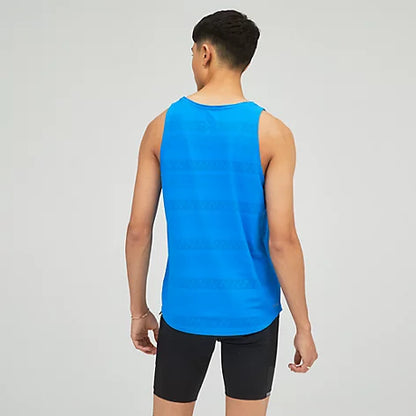New Balance Men's Q Speed Jacquard Tank Bog Dog Running