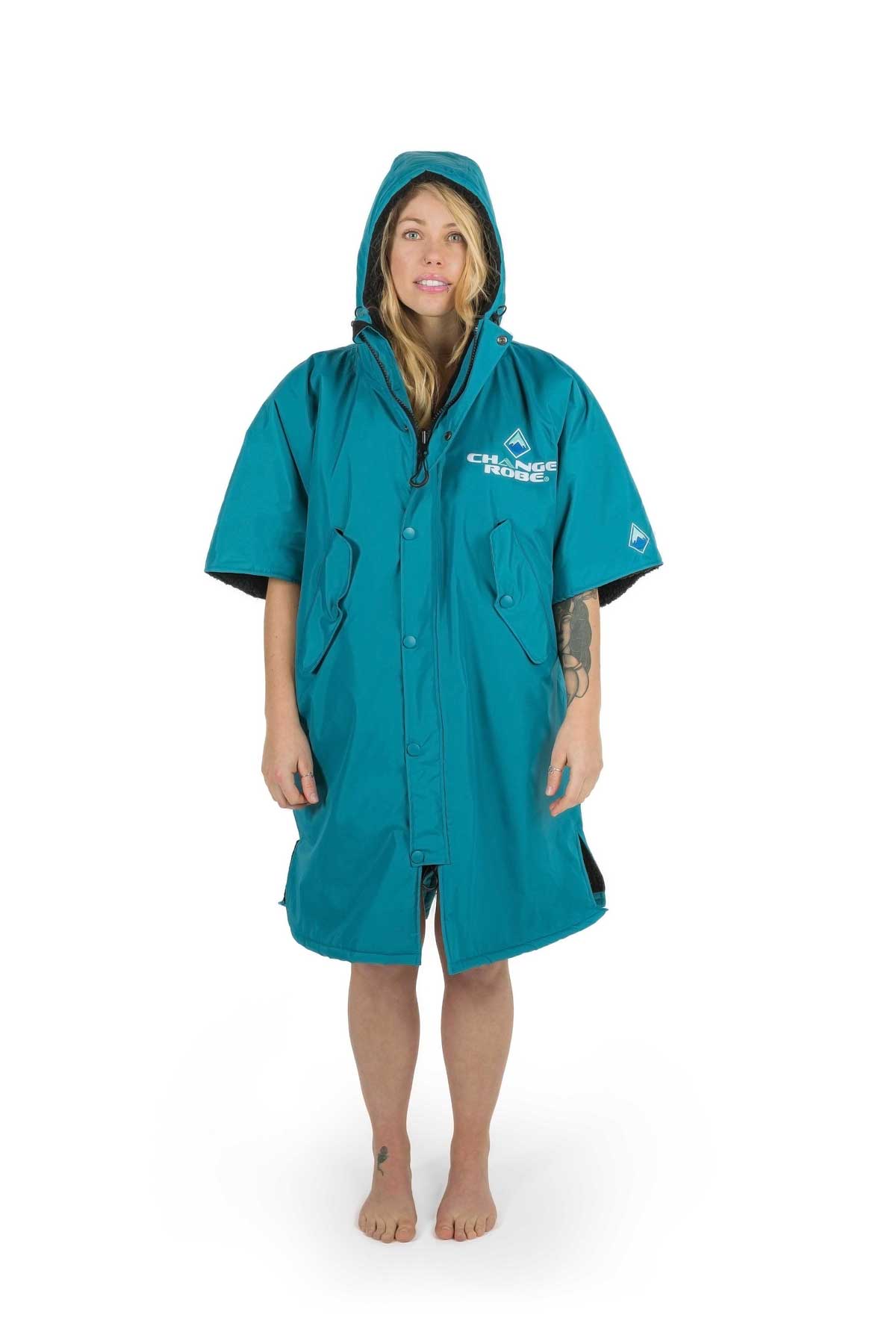 Eco Ultra Long Sleeve Robe (unisex) - Bog Dog Running
