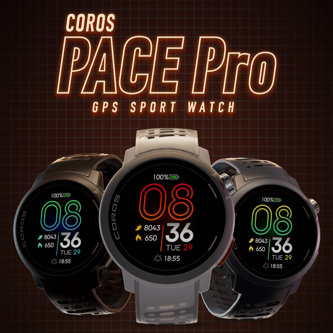 Coros Pace Pro GPS Sports Watch - Bog Dog Running