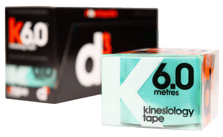 X6.0 Xtreme Waterproof Kinesiology Tape 50mm x 6m - Bog Dog Running