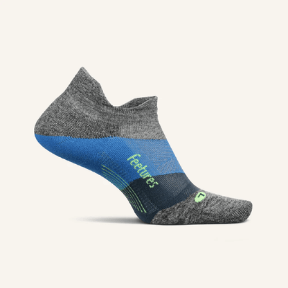 Feetures Elite Ultra Light No Show Tab Sock - Bog Dog Running