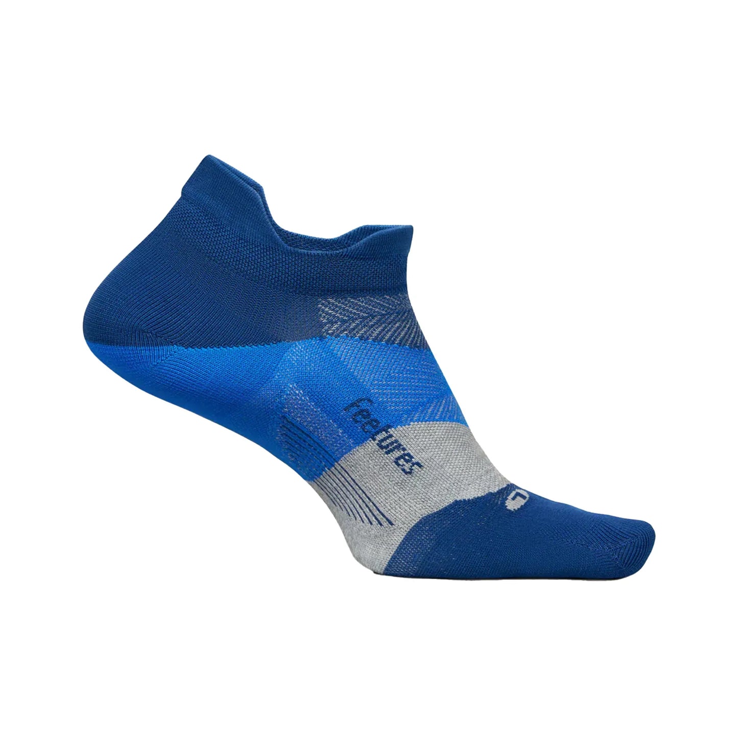 Feetures Elite Ultra Light No Show Tab Sock - Bog Dog Running