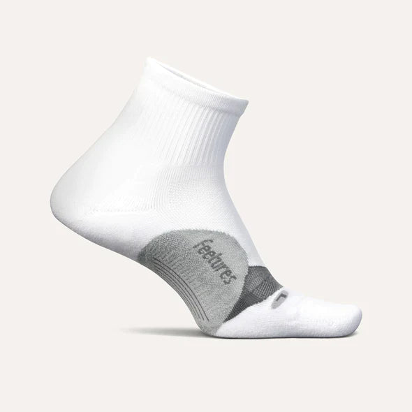 Feetures Elite Light Cushion Quarter Socks - Bog Dog Running