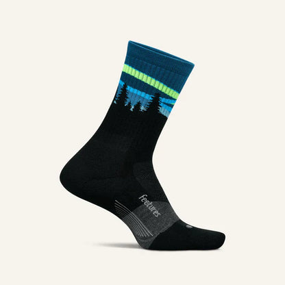 Feetures Trail Max Cushion Mini Crew Sock - Bog Dog Running