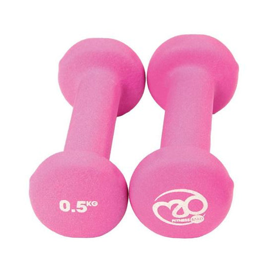 Mad Fitness Neoprene Dumbells - Bog Dog Running