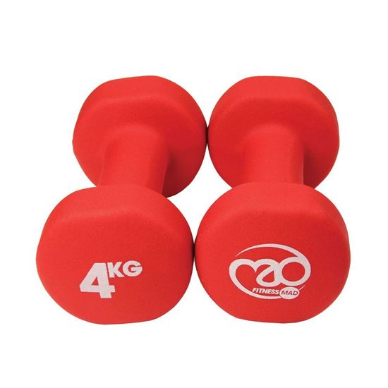 Mad Fitness Neoprene Dumbells - Bog Dog Running
