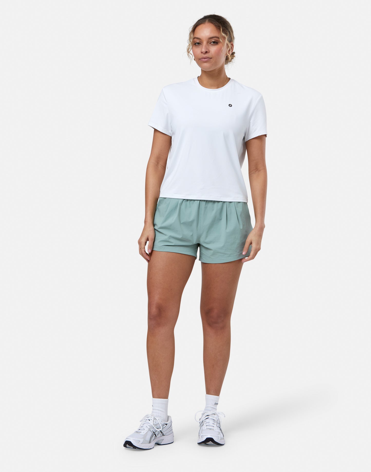 Gym+Coffee Ladies Coffee Tee - Bog Dog Running