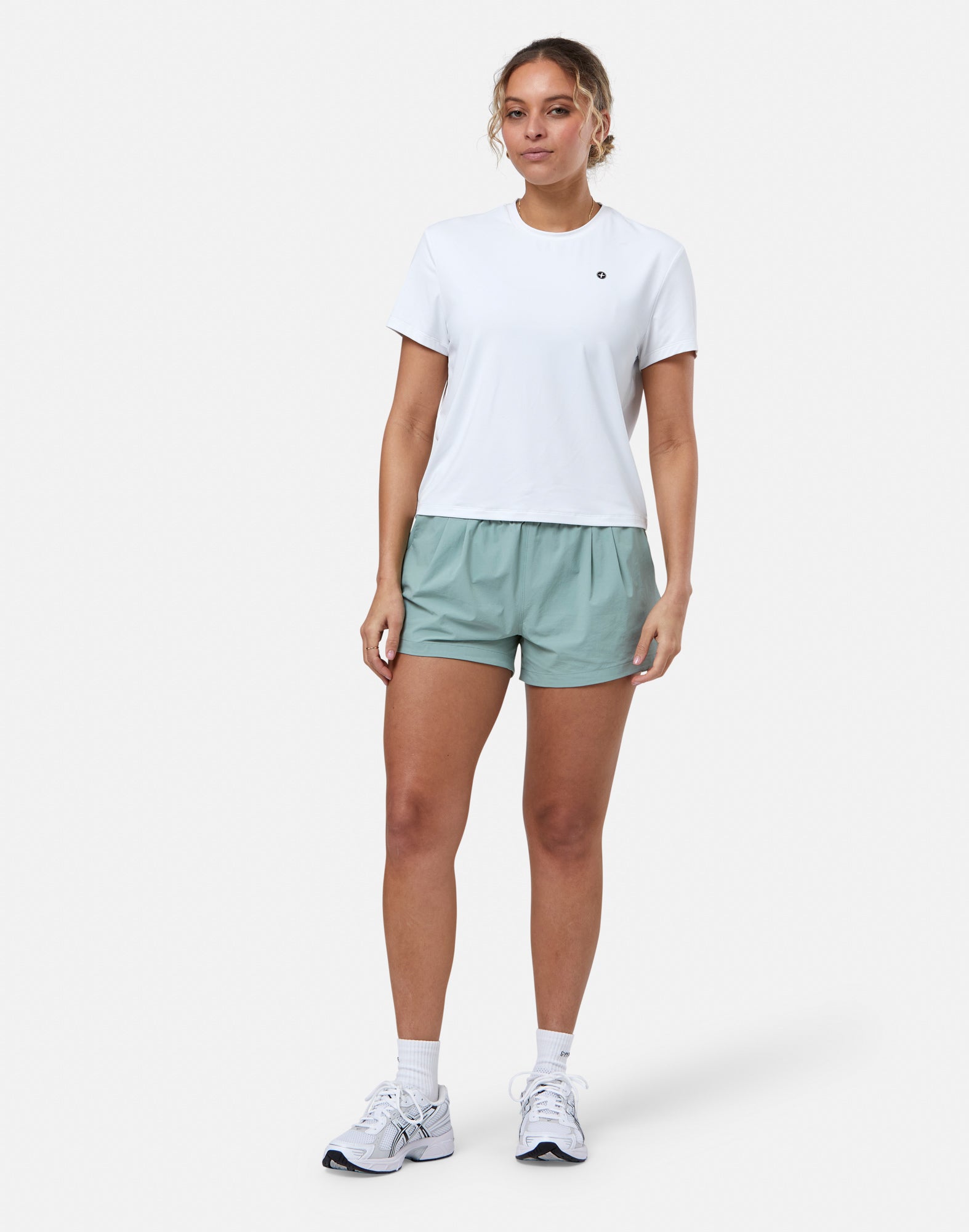 Gym+Coffee Ladies Coffee Tee - Bog Dog Running