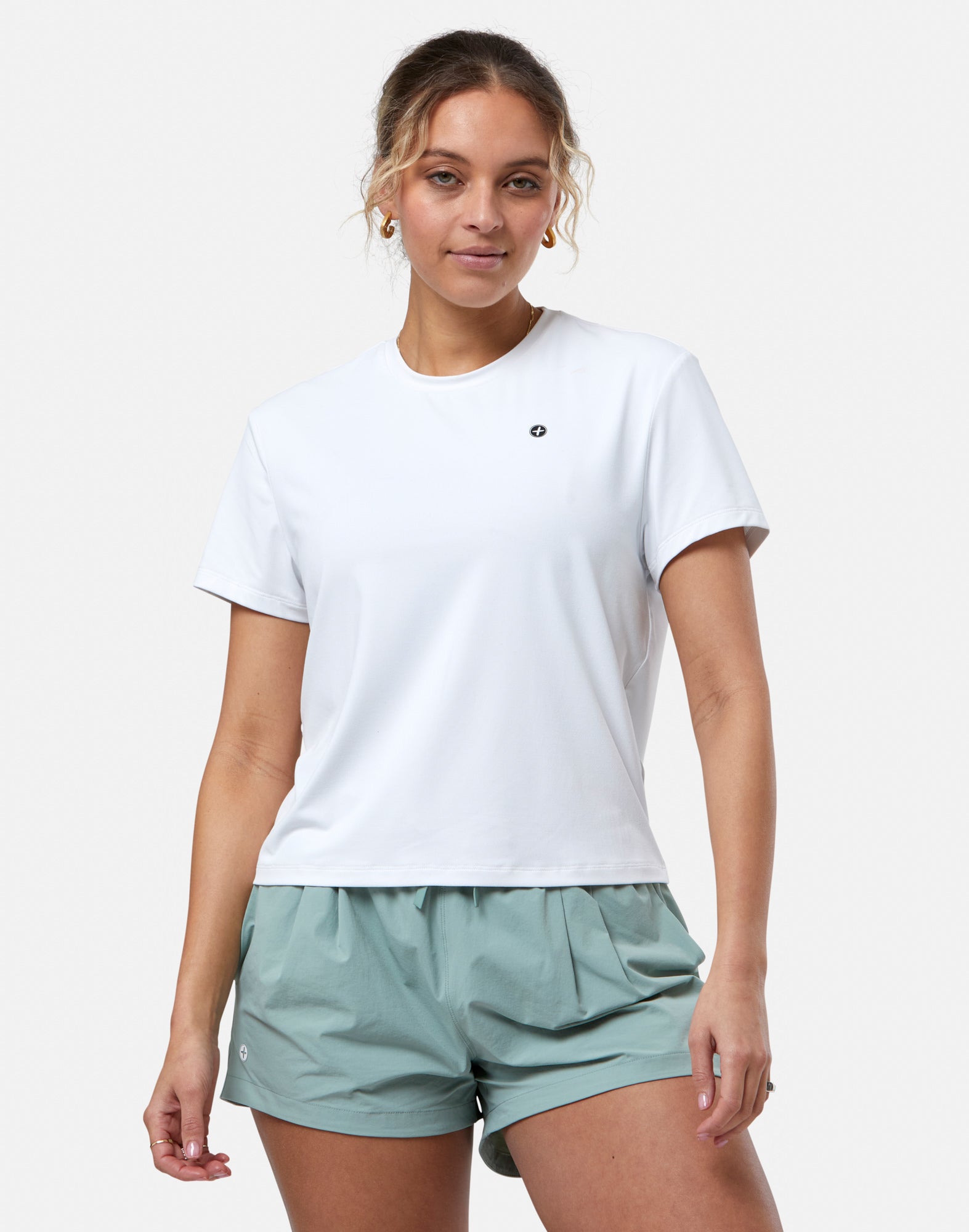 Gym+Coffee Ladies Coffee Tee - Bog Dog Running