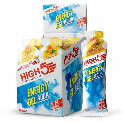 High 5 Energy Gel Aqua 60ml - Bog Dog Running