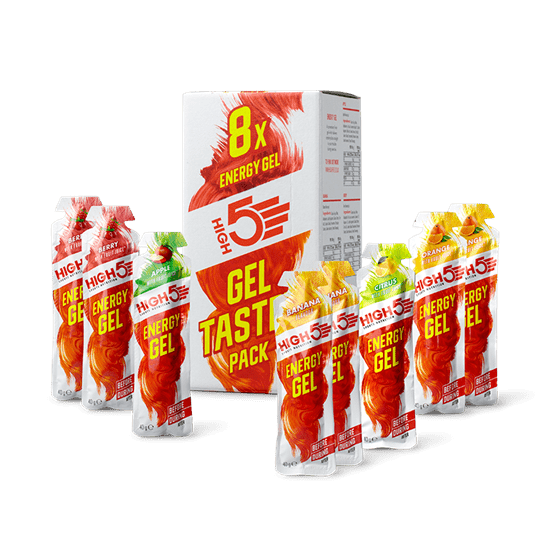 High 5 Energy Gel (8x) Taster Pack - Bog Dog Running