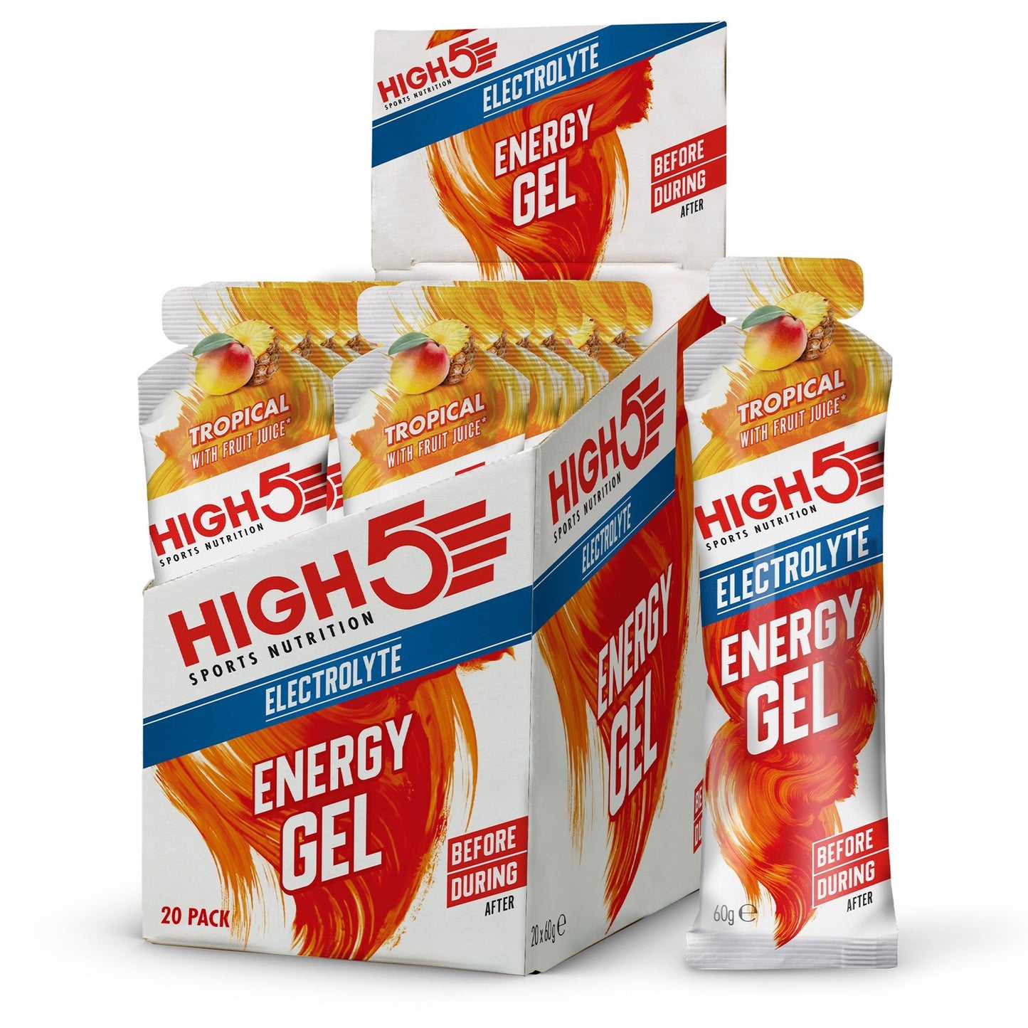 High 5 Electrolyte Energy Gel - Bog Dog Running