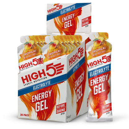 High 5 Electrolyte Energy Gel - Bog Dog Running