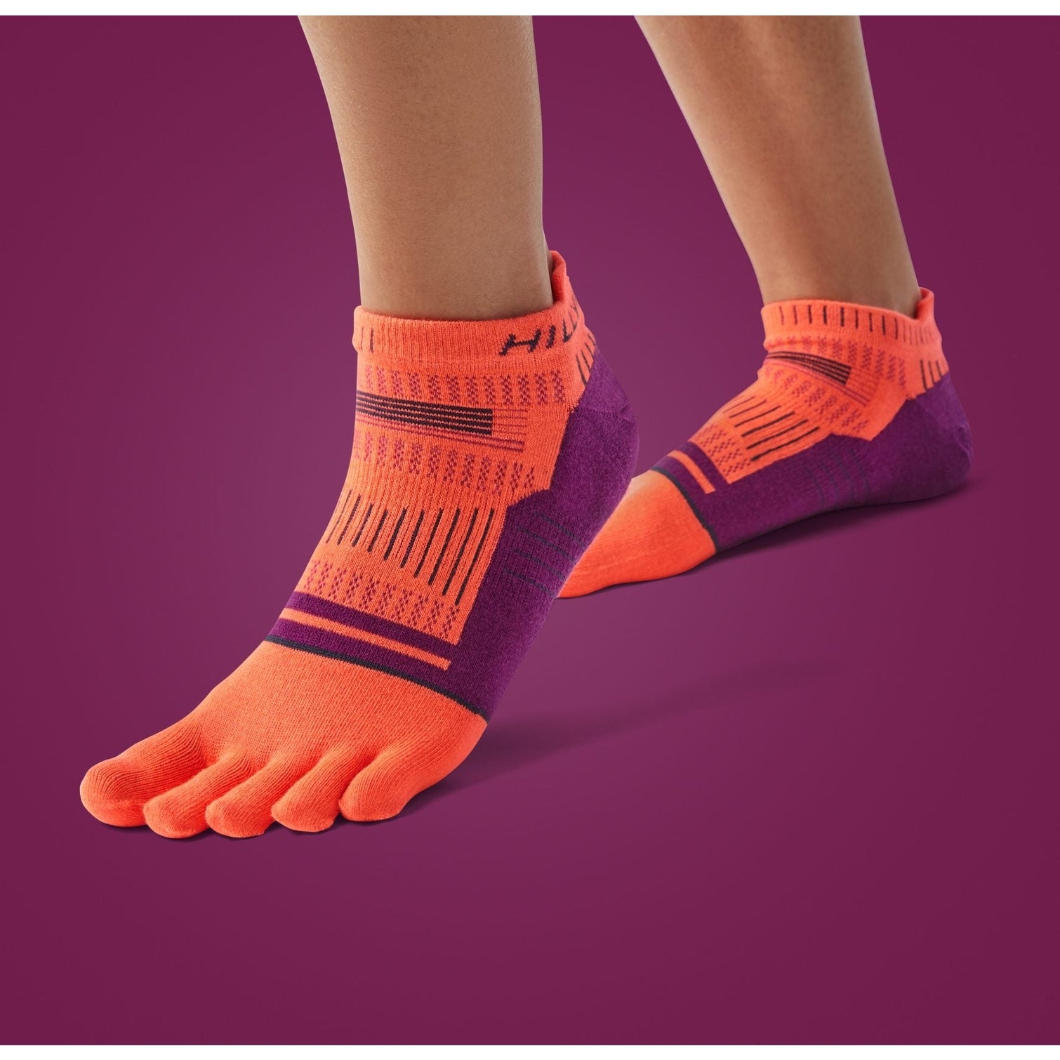 Hilly Women's Toe Socklet Bog Dog Running