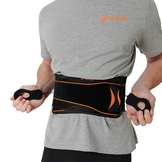 BearHug The Lumbear Lower Back Support - Bog Dog Running